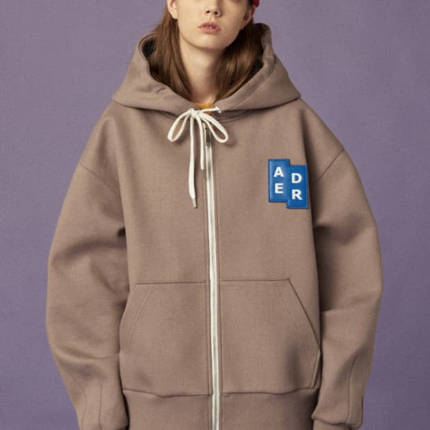 아더에러 17fw 초창기 후드집업