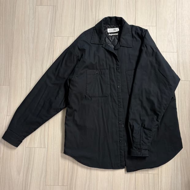 슈프림xMM6 마르지엘라 패디드 셔츠