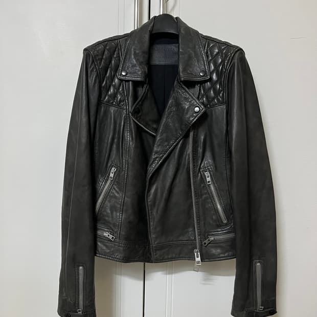 올세인츠 라이더 가죽 자켓
