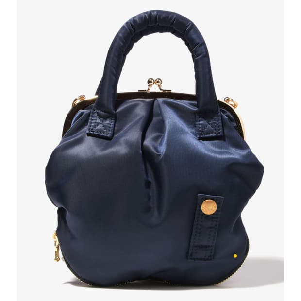 Rhodolirion 로도리리온 가마구치 백 네이비