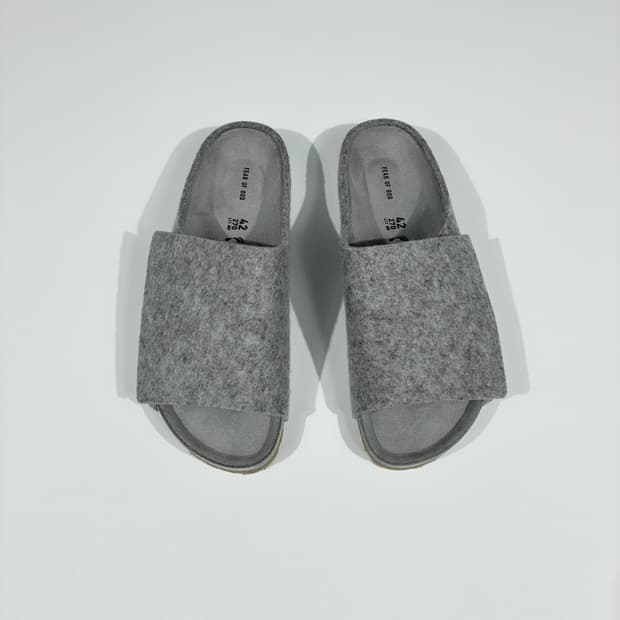 피어오브갓 X 버켄스탁 로스 펠리즈 펠트 시멘트 멜란지 42사이즈