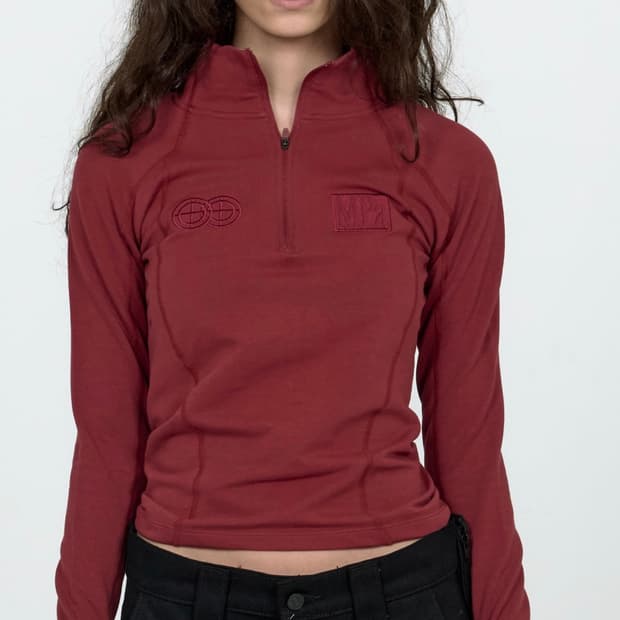 MPa SOFT-SHELL HALF ZIP WOMEN (BRICK) S