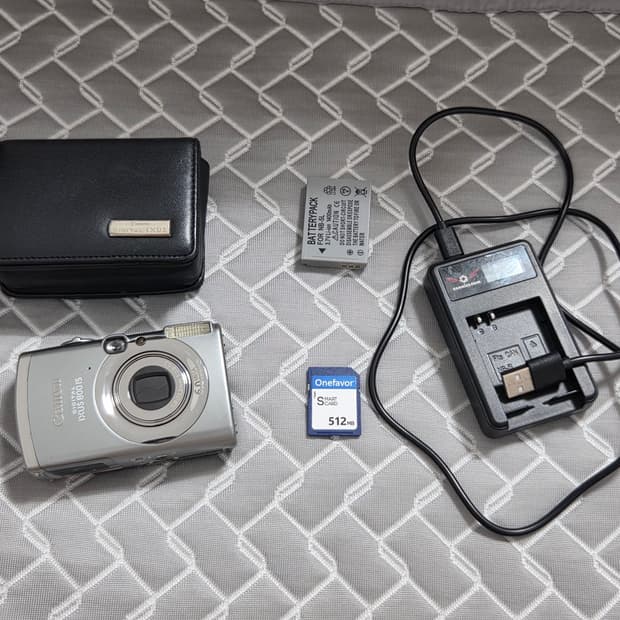 캐논 익서스 IXUS 800IS 실버 디지털 카메라 디카