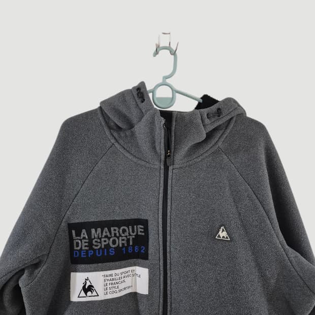 [110]르꼬끄 빈티지 플리스 후드집업