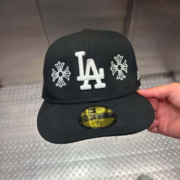 New Era 59FIFTY LA 모자 크롬하츠커스텀