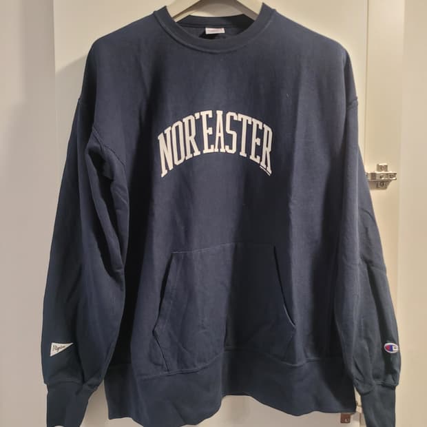 XL 챔피언 리버스위브 필그림  티셔츠 