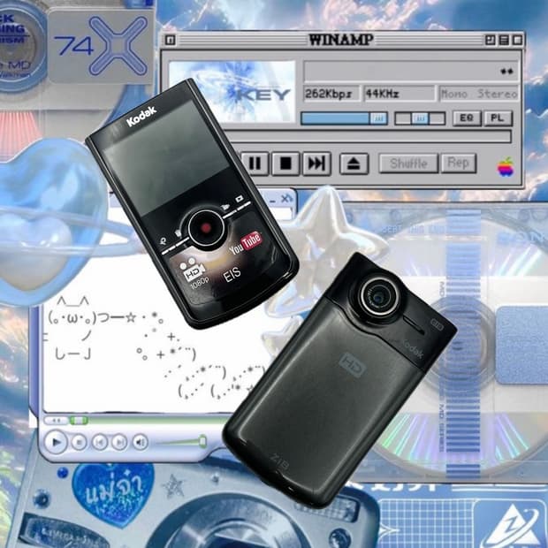 ✨풀박✨ 코닥 Zi8 블랙 캠코더 디카 디지털 카메라