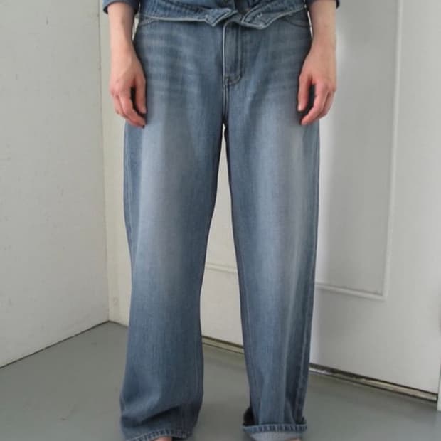 에옹쓰 데님 팬츠