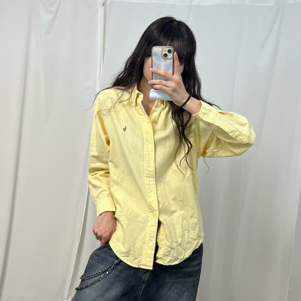 Polo lemon yellow shirt 