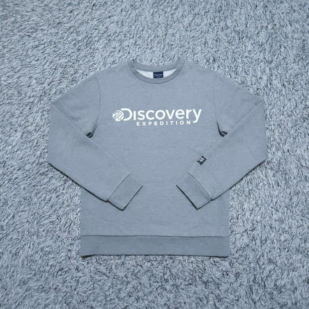 디스커버리)95 남자 기모 맨투맨티셔츠 / 왕눈이샵