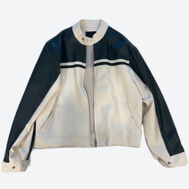 레이서 레더자켓