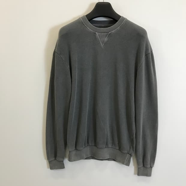 시리즈 Series 가먼트다잉 맨투맨 그레이 [100]