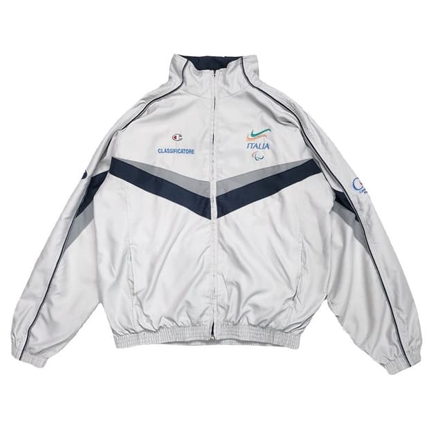 CHAMPION 올드스쿨 이탈리아 패럴림픽 자켓 Men M