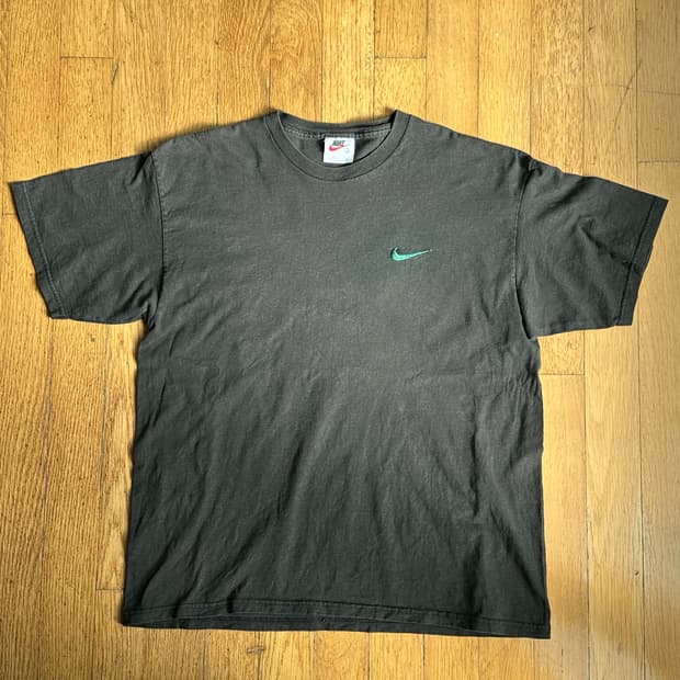 90s nike white tag 1/2 sleeve