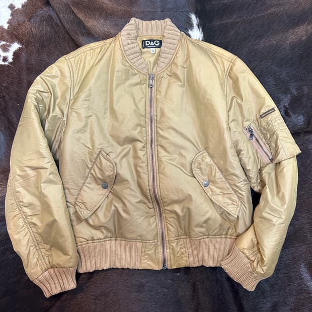 D&G 돌체앤가바나 빈티지 봄버 자켓 [48]