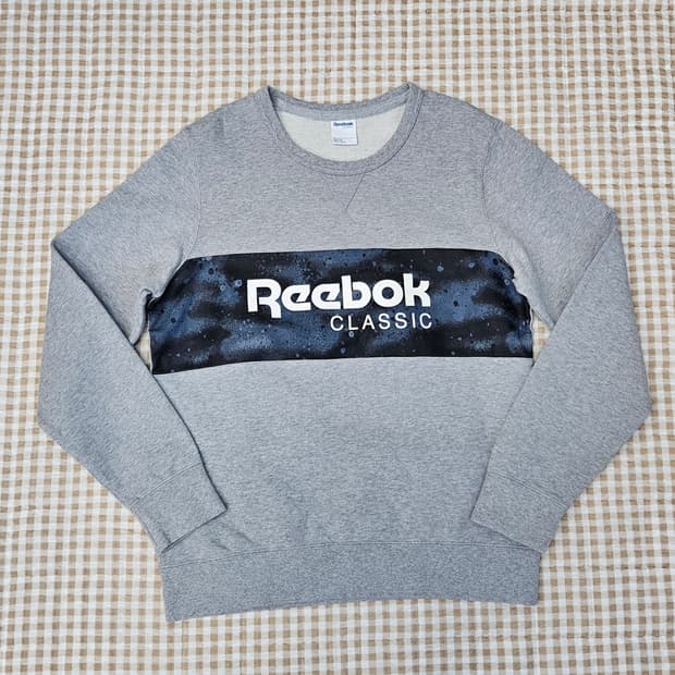 리복 춘추 맨투맨 남자100