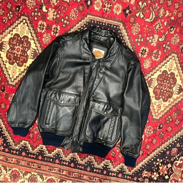 할리 데이비슨 소가죽 자켓 레더자켓 