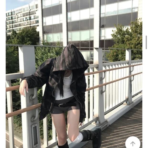 (오늘만 할인)기모 카모 후드집업