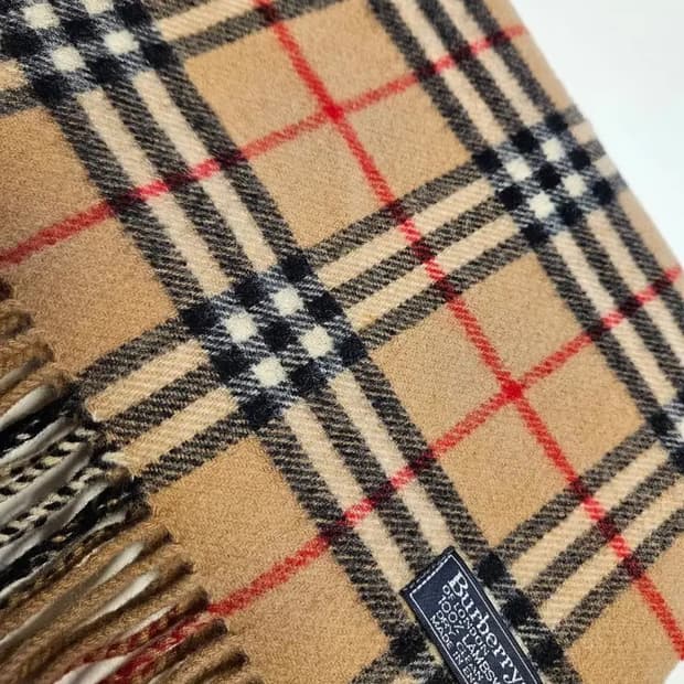 버버리 머플러 정품 