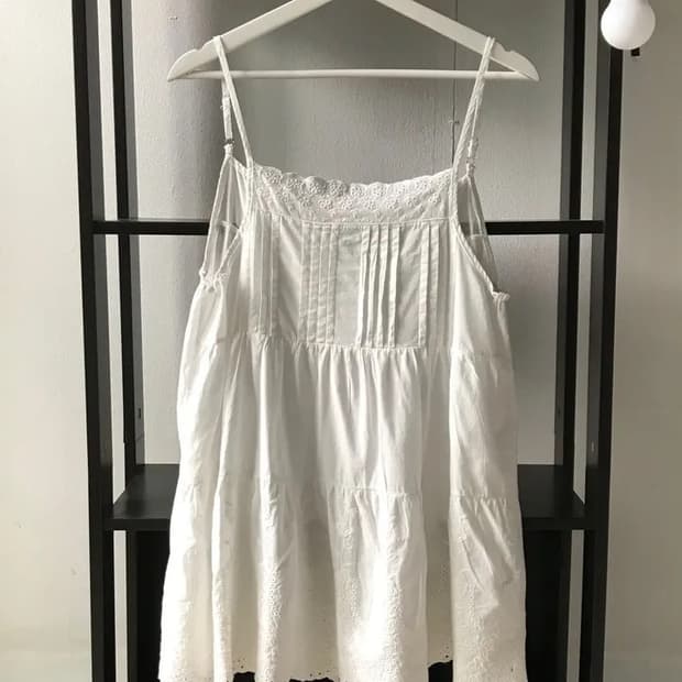 빈티지 레이스 레이어드 원피스