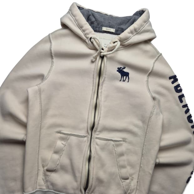 [M] 아베크롬비 스펠아웃 후드집업 y2k