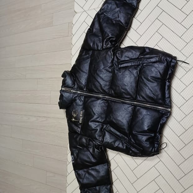 떠그클럽 레더패딩