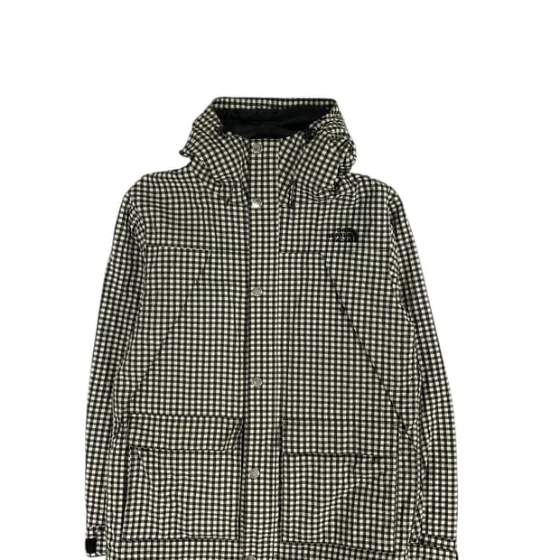 노스페이스 체크 바람막이 (L)