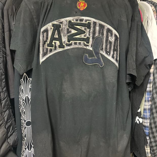 발렌시아가 스케이터 반팔 블랙 (2)