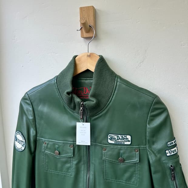 15328 - 본더치 램스킨 레더 자켓