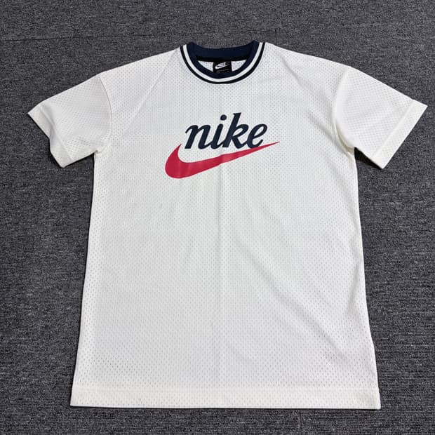 나이키 메쉬 빅로고 반팔티