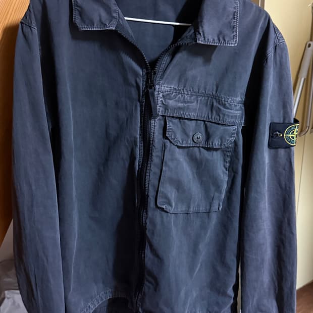 스톤아일랜드 스크래치 오버셔츠 L