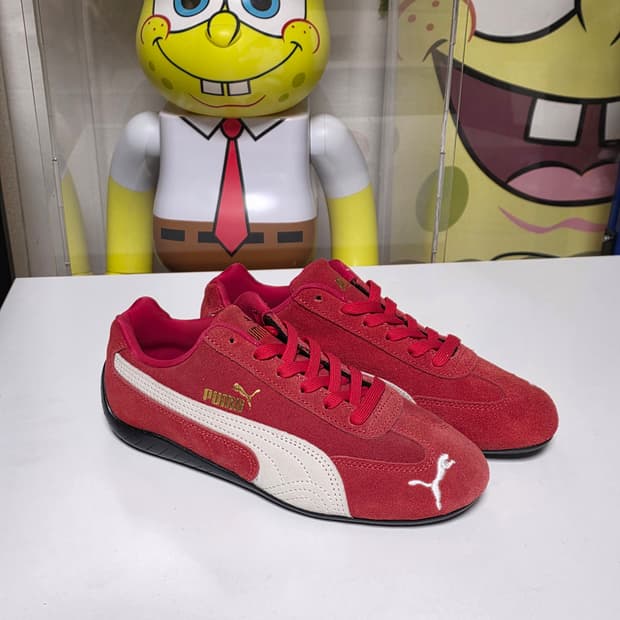 푸마 스피드캣 레드 스웨이드 245