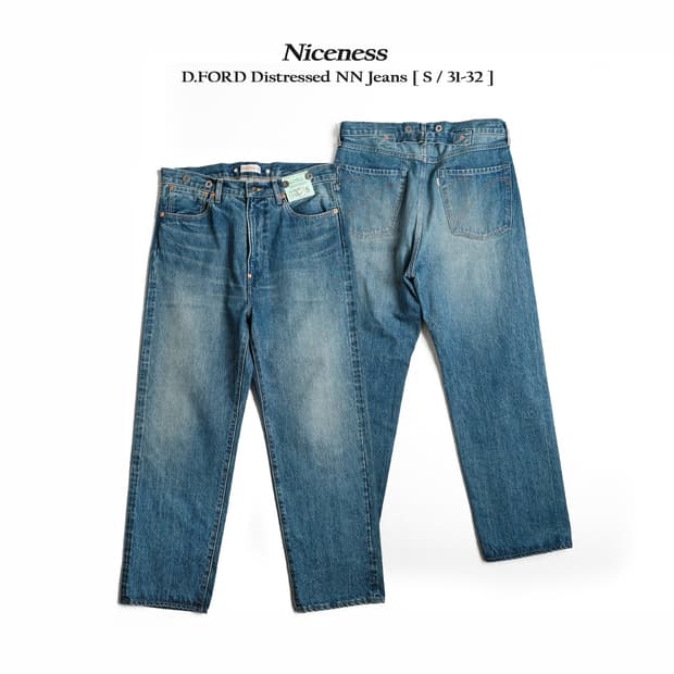 Niceness 나이스네스 D.Ford S(31-32)사이즈 데님팬츠