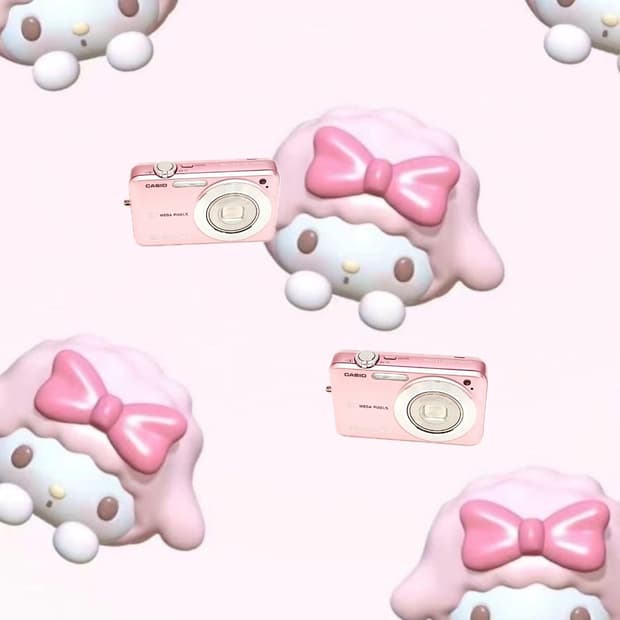 르세라핌은채&딸기우유!) Casio Exilim EX-Z1080 디카