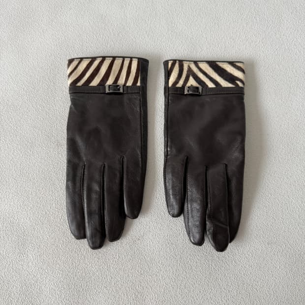 Pre owned 레더 글러브 장갑