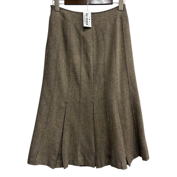 Japanese Vintage 울 혼방 스커트