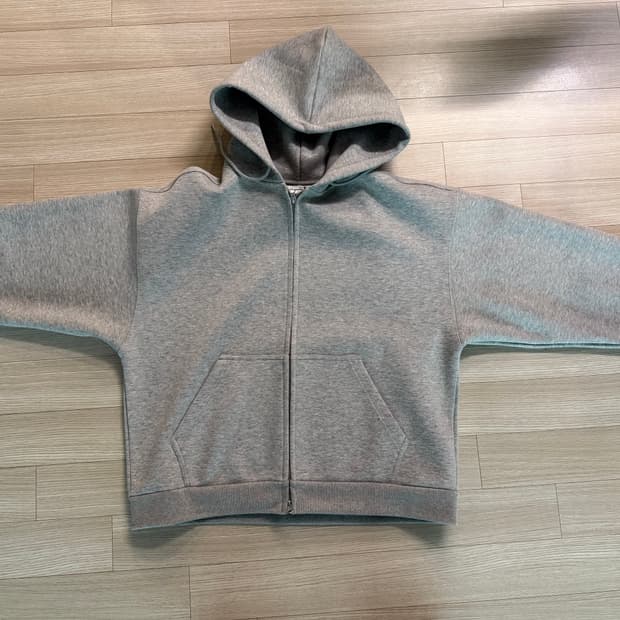 논노드 스쿠바 집 후드 그레이