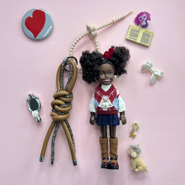 (32)바비키링 정품USA 마텔사 바비인형 커스텀키링