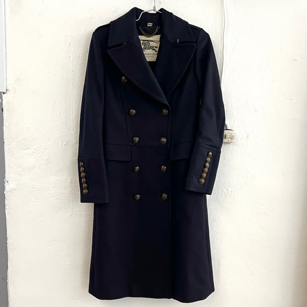 버버리 프로섬 컬렉션 캐시미어 나폴레옹 롱코트