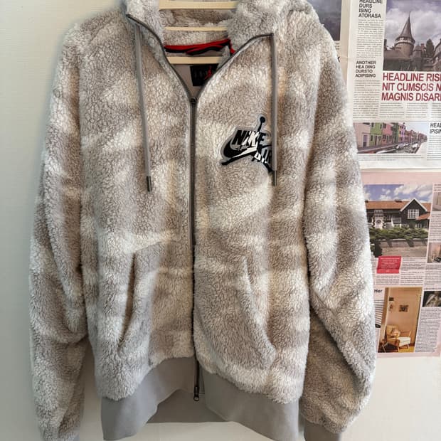 조던 후리스 후드집업