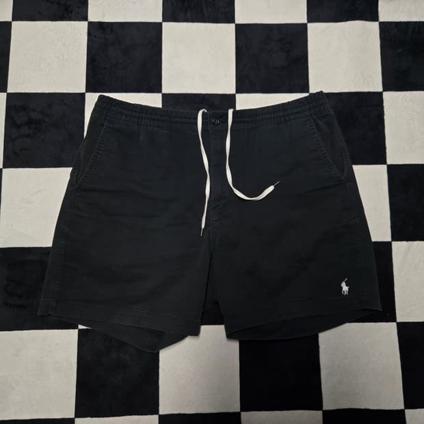 XL 폴로랄프로렌 프렙스터 반바지 블랙