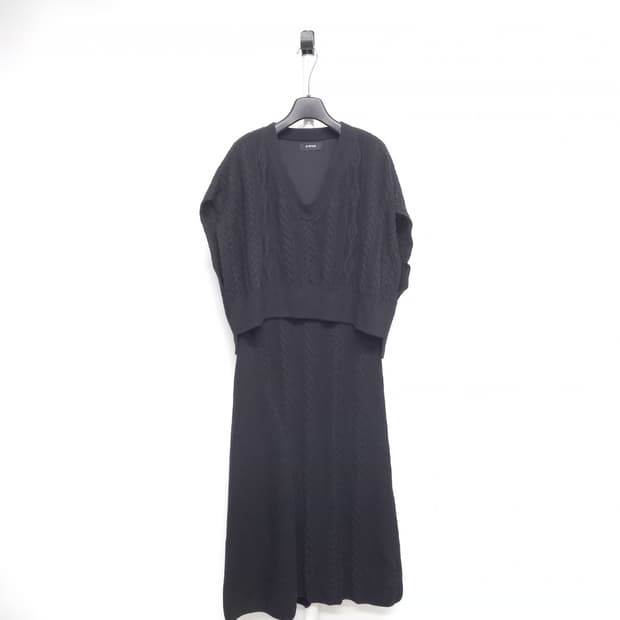 시스템 춘추동 모 맥시 니트원피스 F 33-66