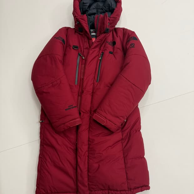 [M] 노스페이스 히말라야 롱패딩 버건디