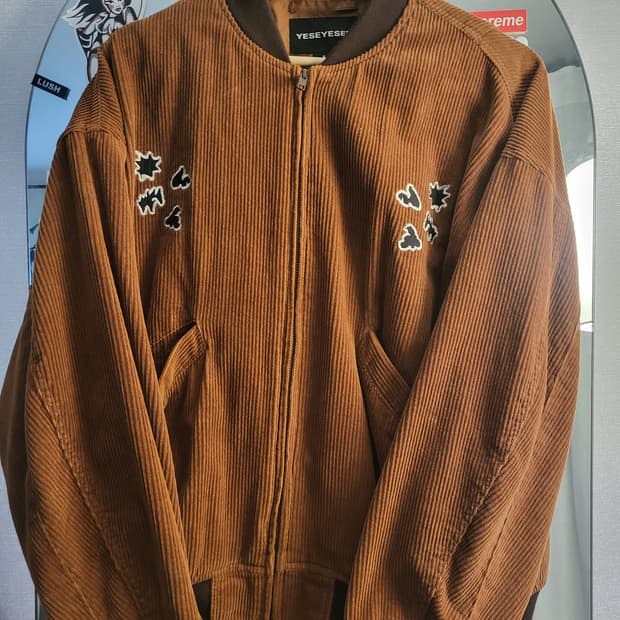 예스아이씨 코듀로이 자켓 s