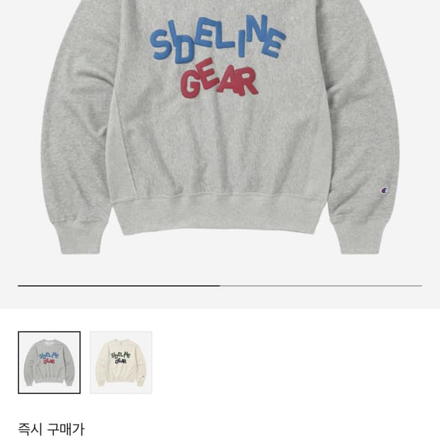 챔피온 x 디스이즈네버댓 리버스 위브 크루넥 옥스포드 드레이
