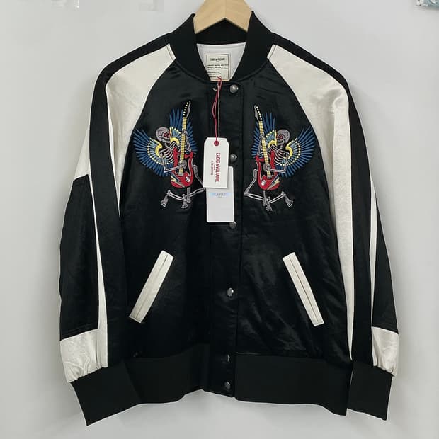 쟈딕앤볼테르 자수 스카잔 봄버 자켓 (새상품)