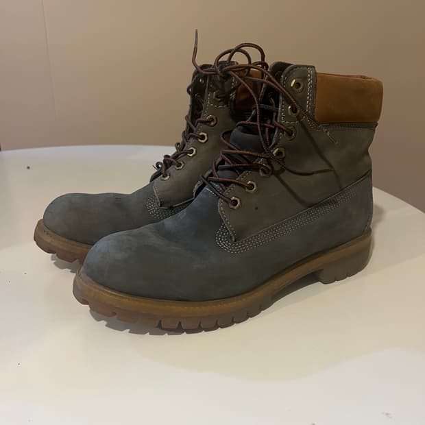 팀버랜드 6인치 프리미엄 클래식 부츠 블루