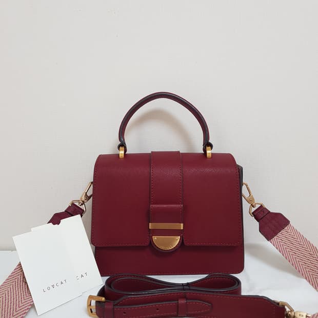 러브캣 3way 백 ㅡ 거의 새제품