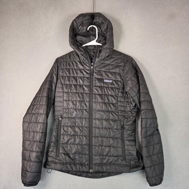 파타고니아 나노 퍼프 후디 경량패딩 블랙