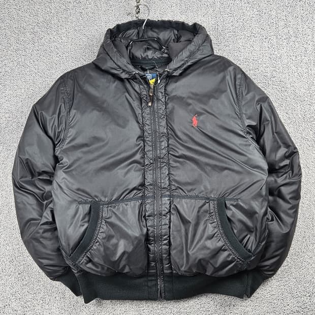 폴로랄프로렌 후드 푸퍼 크롭 패딩 자켓 ( L ) / 10456